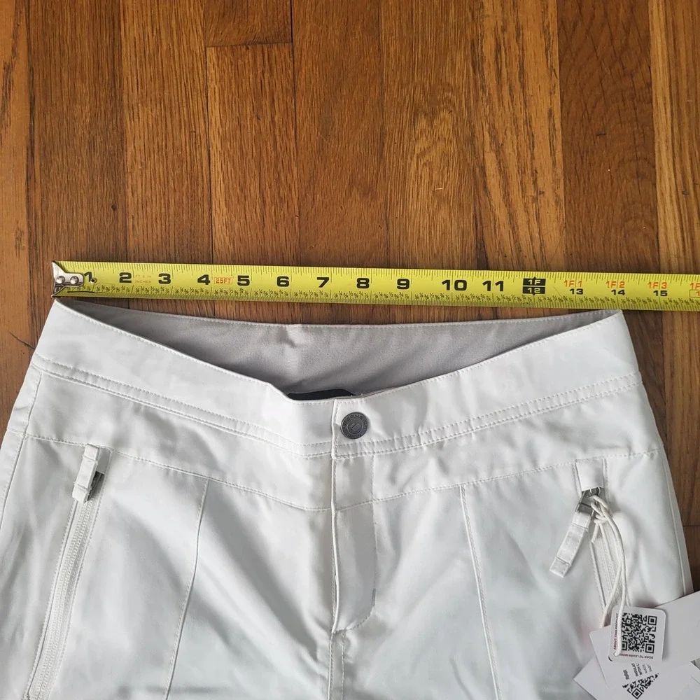 Obeymeyer‎ Girl Teen White Brooke Ski Snow Pants Large 14/16 Style 35030...